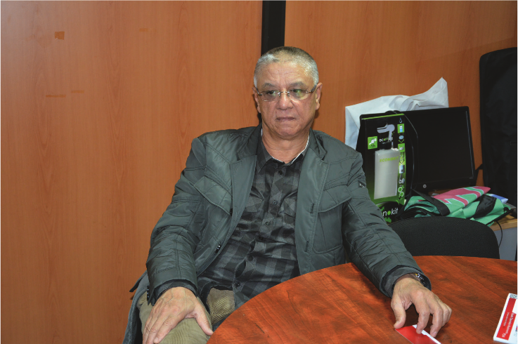 Nouredine El Younsi, directeur général de Scapir, (Société Casablancaise de Pièces de Rechange)