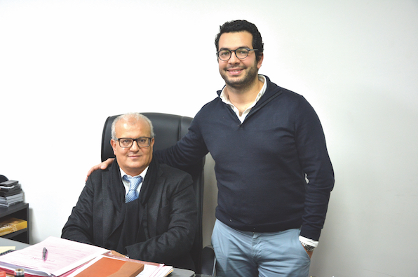 Abdesselam Thaifa, directeur général et Mahmoud Thaifa, directeur commercial  de Sodirep