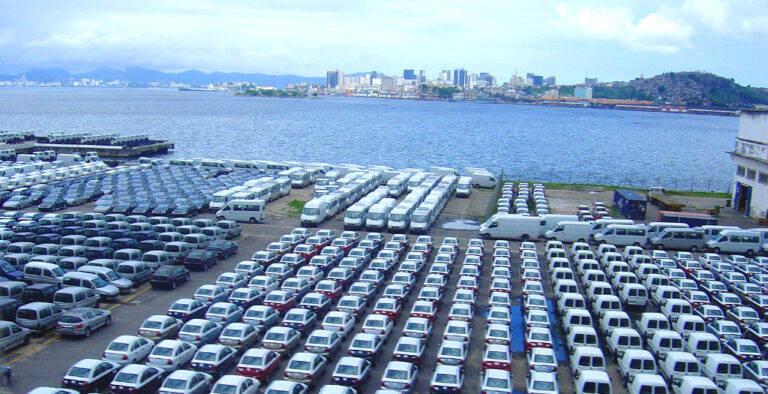 Recul des exportations automobiles à fin mars